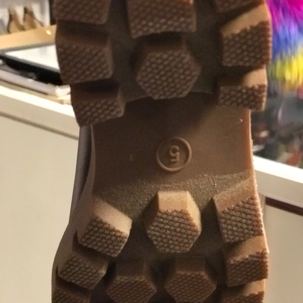 Brown ankle boots